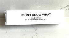 DS & DURGA~I Don't Know What~Eau De Parfum~7.5ml / 0.25 fl oz~Mini Size~NIB~
