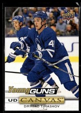 2019-20 Upper Deck UD Canvas Dmytro Timashov Toronto Maple Leafs #C116