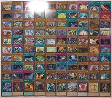 Lot of 100 Japanese Yu-Gi-Oh! Card Set TCG