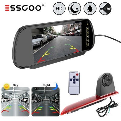 ESSGOO Monitor Mit Für Ford Transit Custom 2012-2016 Rückfahrkamera Bremsleuchte