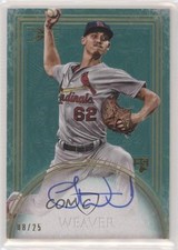 2017 Topps Definitive Collection Rookie Green 8/25 Luke Weaver Auto r7o