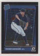 2021 Donruss Optic Rated Rookie Black Stars Prizm 13/149 Tucker Davidson #90 n1u