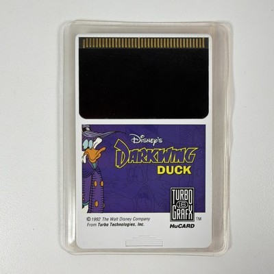 Darkwing Duck Turbo Grafx 16 PC Engine 1992 Disney
