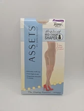 Spanx Assets by Sara Blakely Hi-Waist Mid-Thigh Shaper Size 5 Nude New