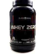 100% Isolate Whey ZERO Protein, Zero Carb Strawberry Flavor  2 Lb, 39 Servings