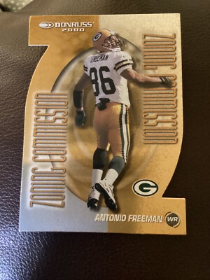 2000 Donruss Zoning Commission /1000 Antonio Freeman #ZC-28-Green Bay Packers