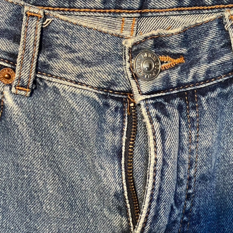 Pull and Bear Jeans Womens UK 6 Blue Tapered Distressed HOLE IN CROTCH eBay