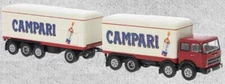 BREKINA 58543 Fiat 691 Millepiedi boxed truck "Campari" HO 1:87