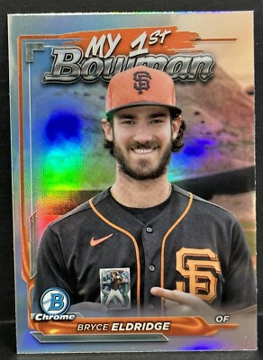 2024 Bowman Chrome Baseball SF Giants Bryce Eldridge My 1st Bowman