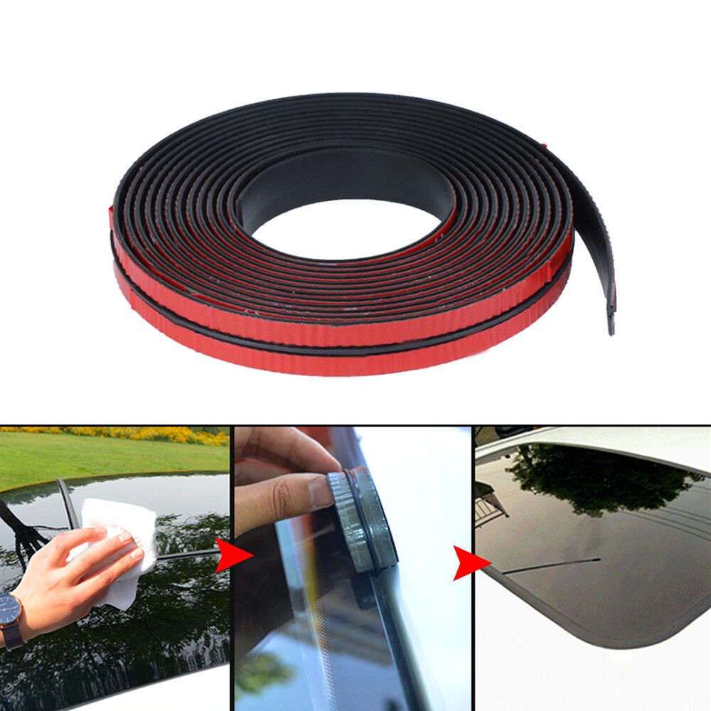 Car Ceiling Protector 2M*2cm Car Parts Window Edge Sealing Strips Roof Windshield Sealant ...