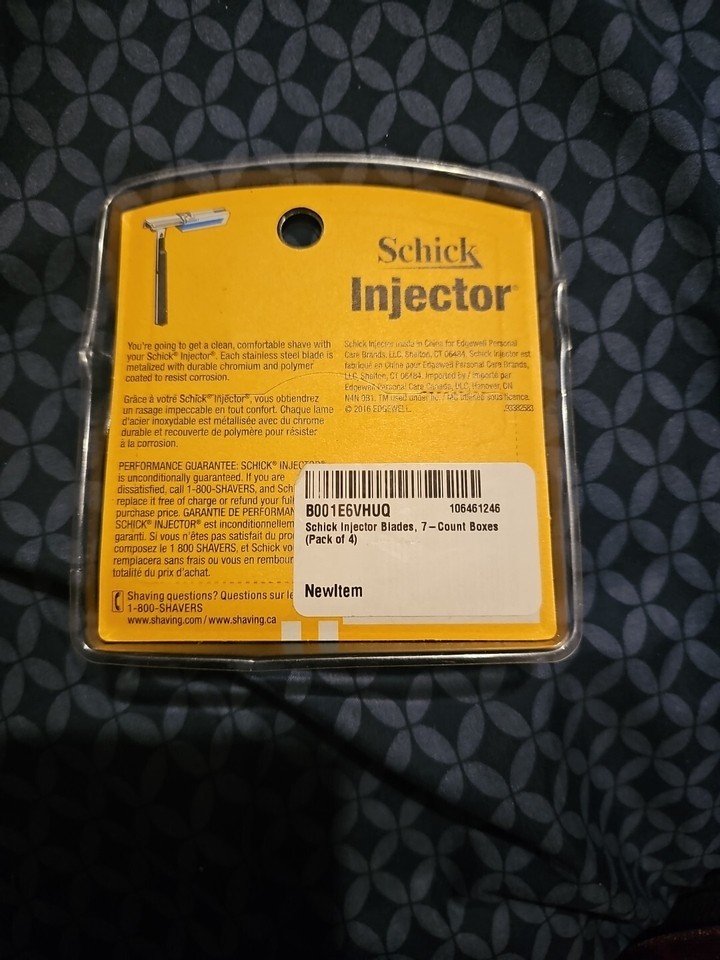 SCHICK INJECTOR PLUS CHROMIUM 7 CT | eBay