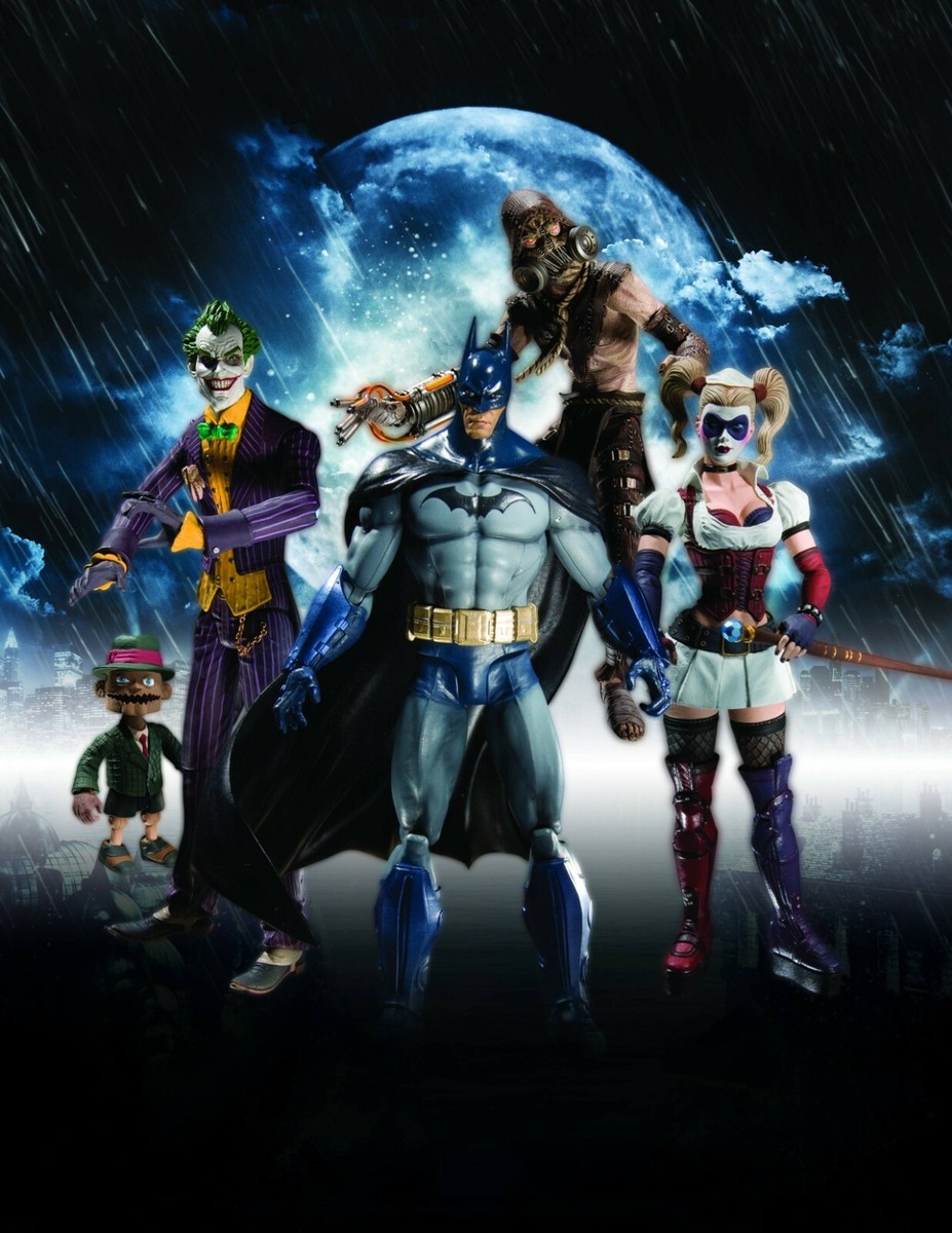 ベイン　バットマンアーカムシリーズフィギュア b>13.11.15</b> BATMAN ARKHAM ASYLUM : BATMAN VS BANE ACTION