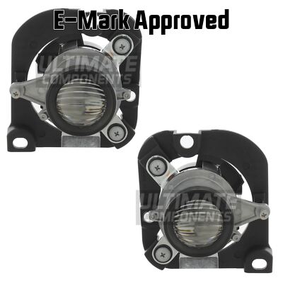 Abarth 500 Hatchback 2015-2015 Fog Spot Lights Lamps Drivers & Passenger 1 Pair