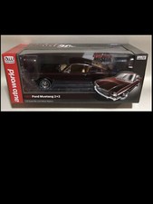 1965 Mustang 2 2 Fastback BURGANDY Autoworld 1248