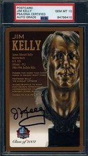 Jim Kelly Cards, Rookie Cards and Autograph Memorabila Guide 40