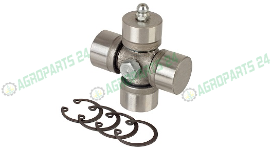 Kreuzgelenk Für Traktor Kardanwelle - 23,8x61,3mm, Mit Schmiernippel Und Sicherungsringen