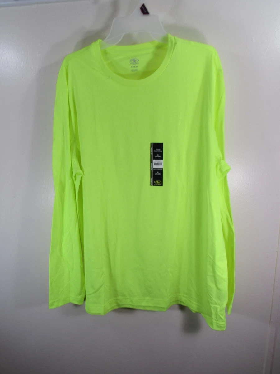 T-shirt Homme Athletic Works Manches Longues – 3XL Vert – Sport Actif