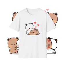 Bubu Dudu T-Shirt Unisex High-Quality 100% Cotton | Panda Shirt Bear Cute Tee