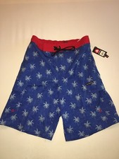 Airwalk Mens Swim Shorts Small Marina Royal NWT 38.00