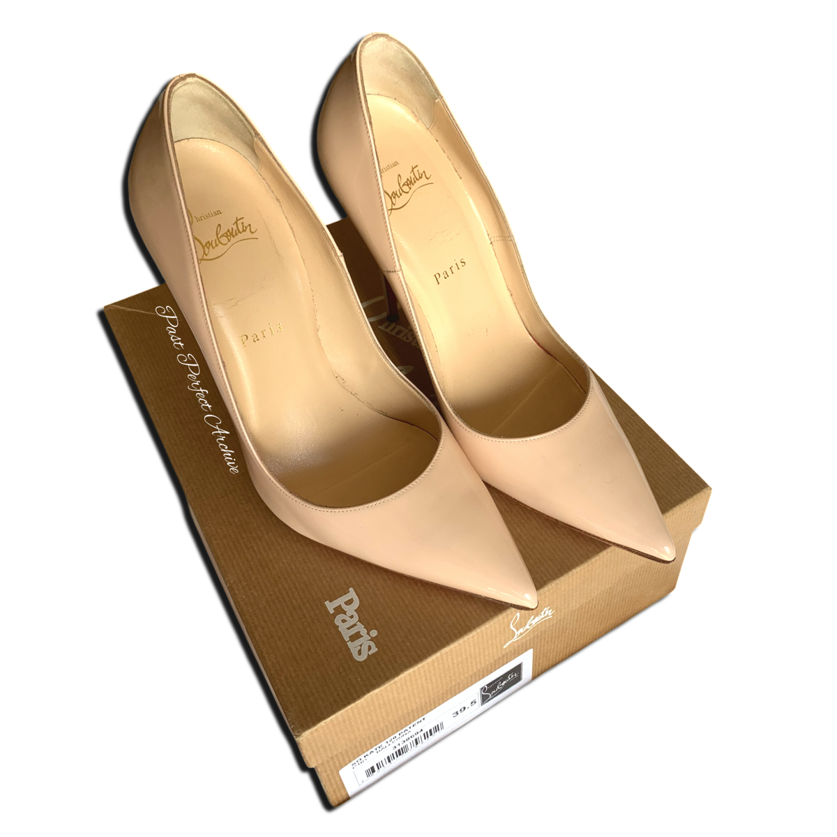 Christian Louboutin So Kate Ballerina 120mm Patent Leather Red