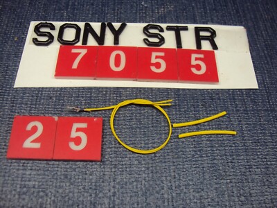 Sony STR 7055 Receiver Replacement Dial Pointer Lamp Tested Parting Out STR 7055