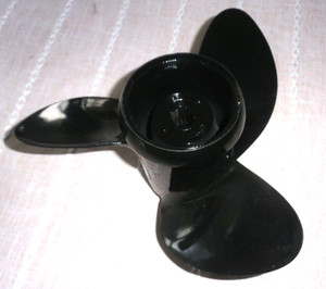 14 1/2 Inch Diameter 19 Pitch 15 Tooth Rebalanced Boat Propeller