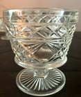1957 Hazel Atlas Dessert Pedestal Glasses Set Of Four (4) Big Top Peanut Butter — photo 6