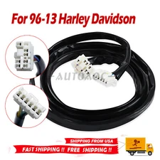 Fits Harley Davidson Rear Plug-N-Play Taillight Fender Wiring Harness 1996-2013