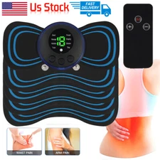 Lot Portable EMS Electric Neck Back Massager Cervical Massage Patch Stimulator