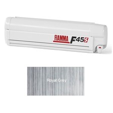 Fiamma F45s Motorhome Awning - Polar White Case - Grey Material - 450cm