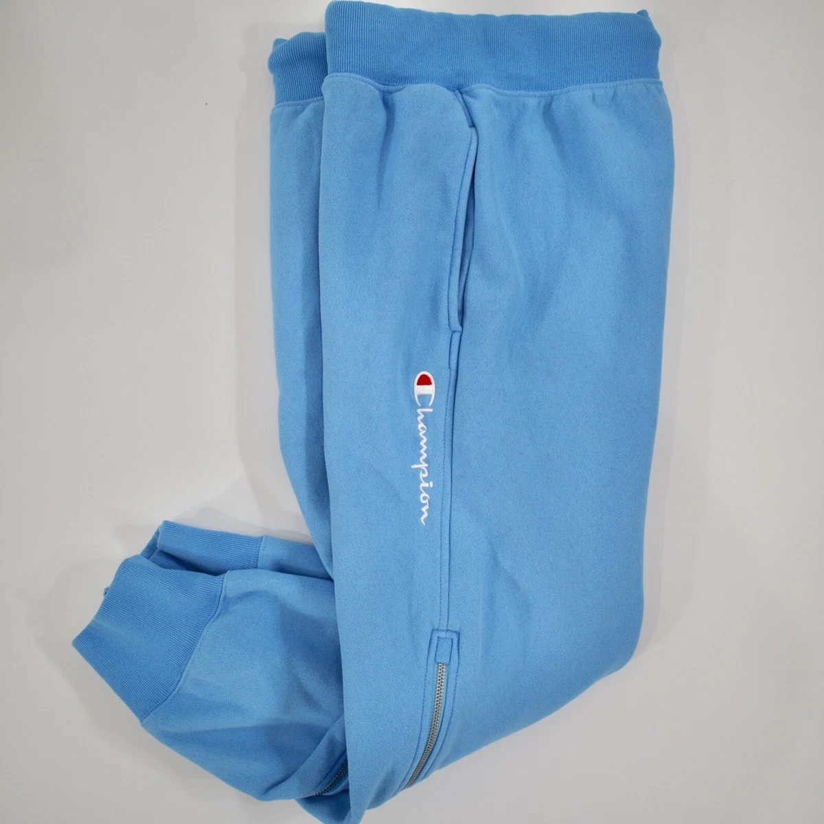 Champion sweatpants zipper leg hot sale