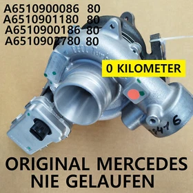 ORIGINAL TURBOLADER  MERCEDES A-KLASSE W176 B-KLASSE W242, W246 CLA C117 GLA-K