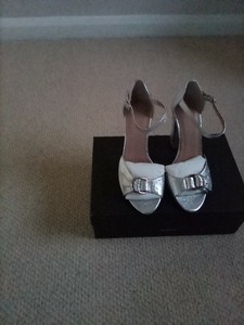 whistles silver sandals