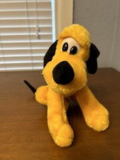 Disney Parks Plush Pluto 10" Sitting Dog Disneyland Walt Disney World Vintage