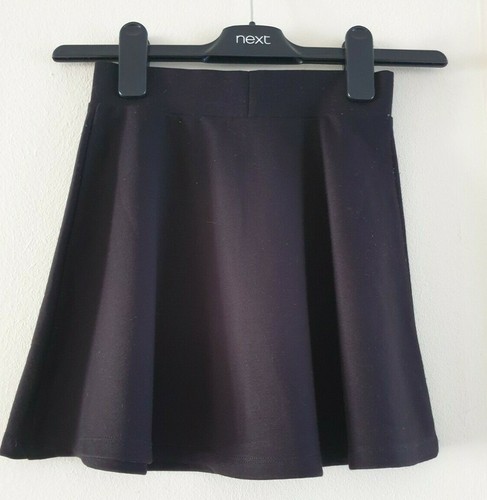 Next Girls Black School Skater Skirt, Age: 6 yrs - Picture 2 of 2
