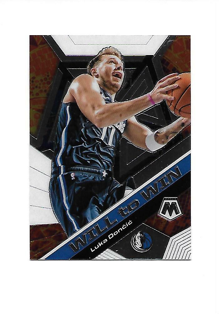 2019-20 PANINI MOSAIC Will To Win #13 LUKA DONCIC (Mavericks)