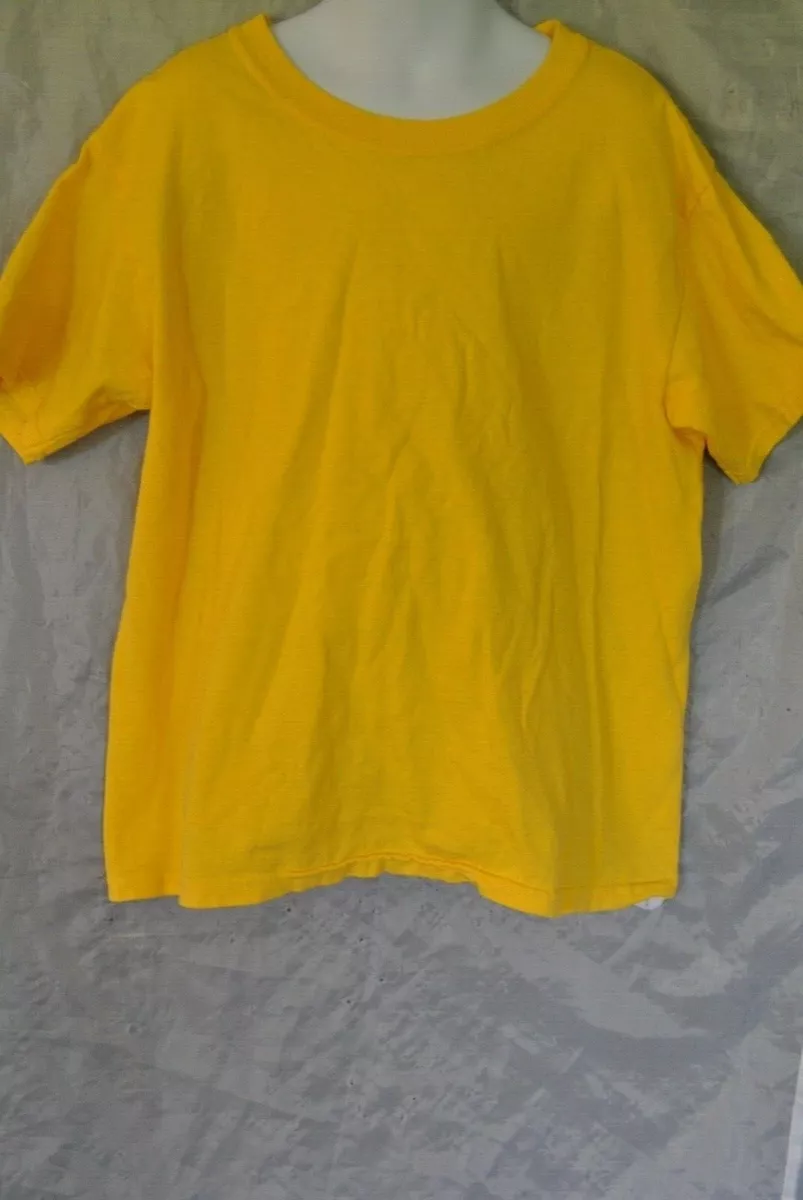 yellow color t shirt