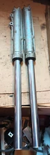 1979 Honda CB650 front fork shock suspension not rusty left right set 35mm tube