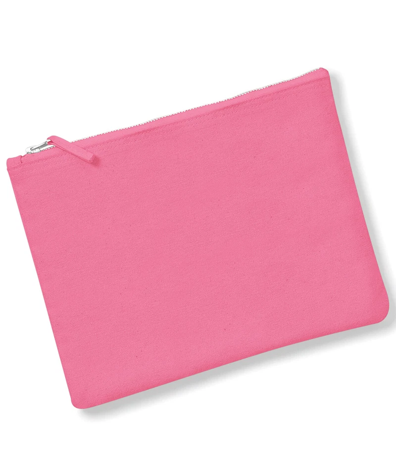 Canvas Accessory Pouch Westford Mill Reusable Cotton Zipped Bag Carrier Sack - Image 3 of 4