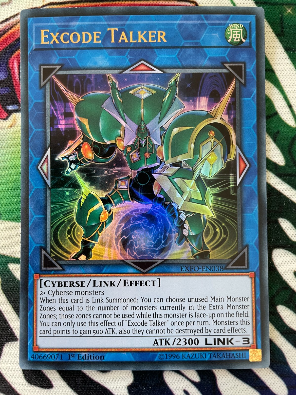Yugioh Excode Talker EXFO EN038 Ultra Rare 1st Ed | eBay Australia
