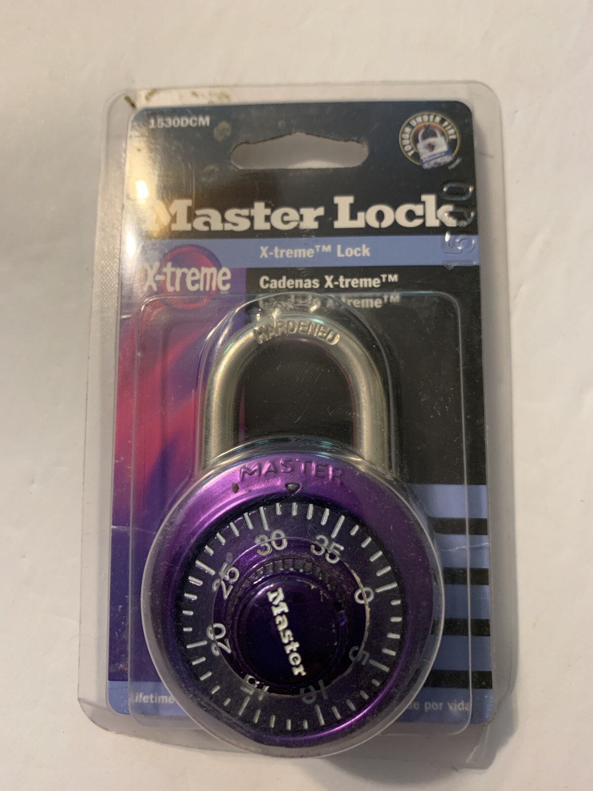 Master Lock X-treme Lock 1530DCM 1 7/8&rdquo; Suggested Uses Bike/Lockers/Sports Bags