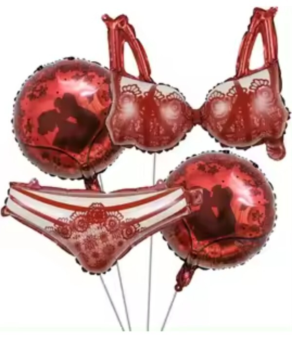 Bachelor Party Mylar Balloon, Wedding, Party Decor, 4 Piece