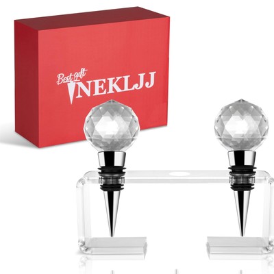2 Wine Bottle Stopper Wine Stopper For Women Beautiful Set Of 2 Wine Stoppers Wi