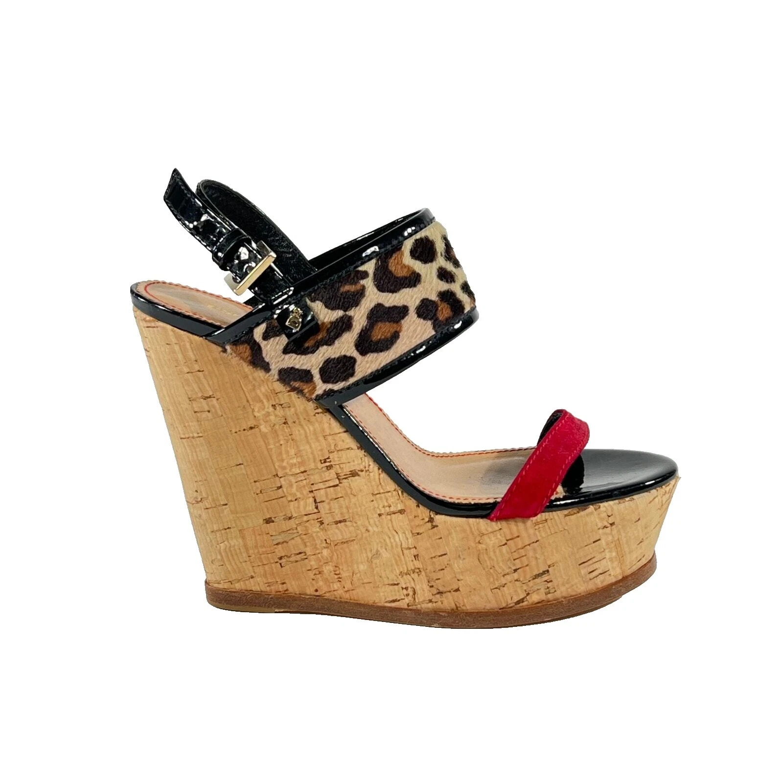 Tacones para mujer Dsquared2 con estampado de animales