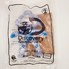 Discovery Mindblown Prism Bot McDonald's Happy Meal Toy 2 New NIP