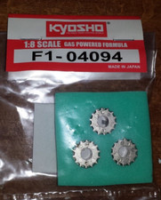 Ferrari f 2004/05 de agostini kyosho Tuning Ausgabe 94 drei Aluminium-Zahnräder