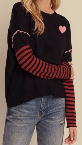 Long Sleeve Cotton Sweater Sweater Size 