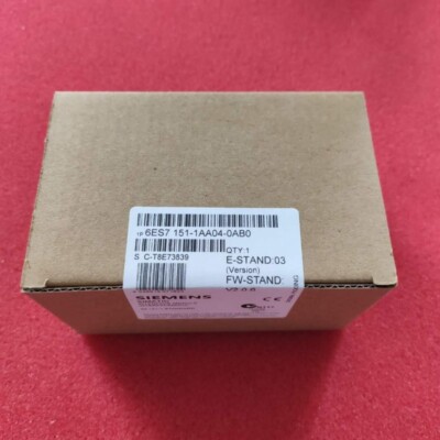 NEW IN BOX SIEMENS 6ES7151-1AA04-0AB0 PLC MODULE 6ES71511AA040AB0 EXPEDITED SHIP