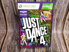 Just Dance 4 (Microsoft Xbox 360, 2012) Complete in Case