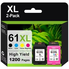 61 XL Ink Cartridges compatible with HP 61XL OfficeJet 4630 4632 4635 2620 2622